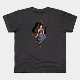 Cute Emo Demon Kids T-Shirt